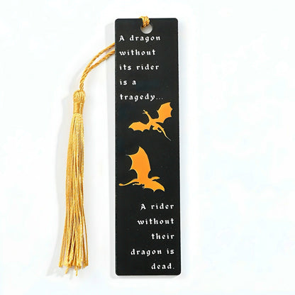 Fourth Wing Themed Acrylic Bookmark