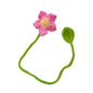 Handmade Crochet Flower Bookmark