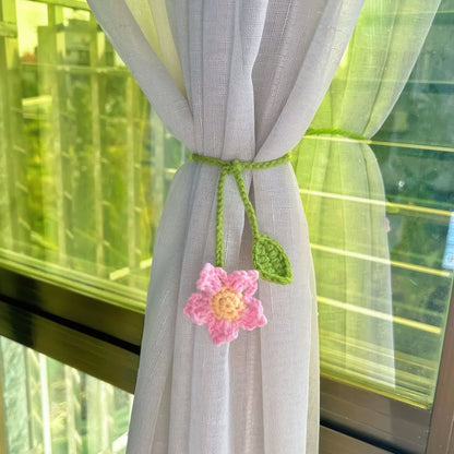 Handmade Crochet Flower Bookmark
