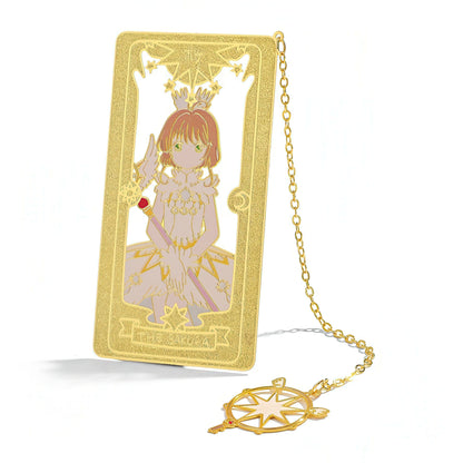 Cardcaptor Sakura Manga Themed Metal Bookmark