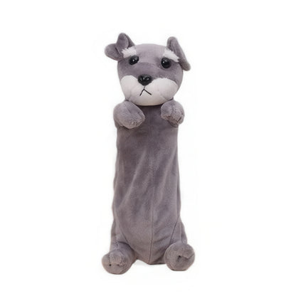 Cute Puppy Plush Pencil Case