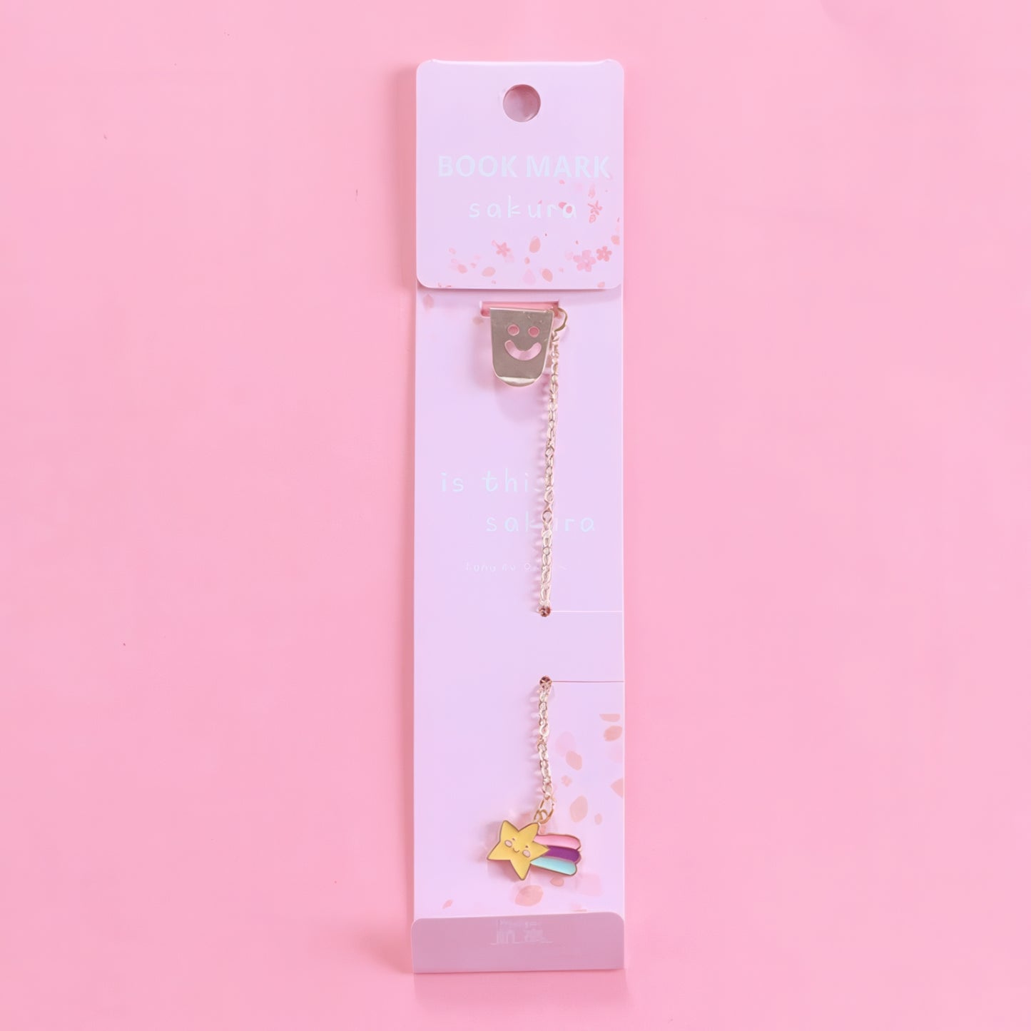 Cute Little Charm Metal Bookmark