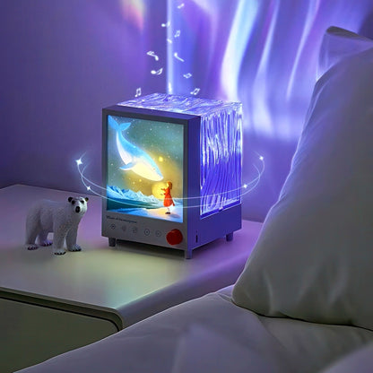 Aurora Projector Nightlight with White Noise