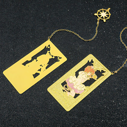 Cardcaptor Sakura Manga Themed Metal Bookmark