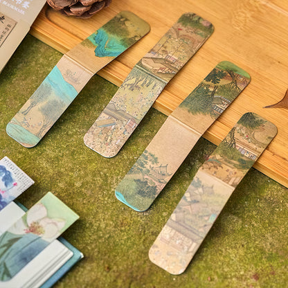 Ancient Chinese Painting Magnetic Bookmark Set