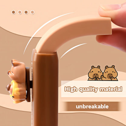 Capybara Themed Retractable Eraser
