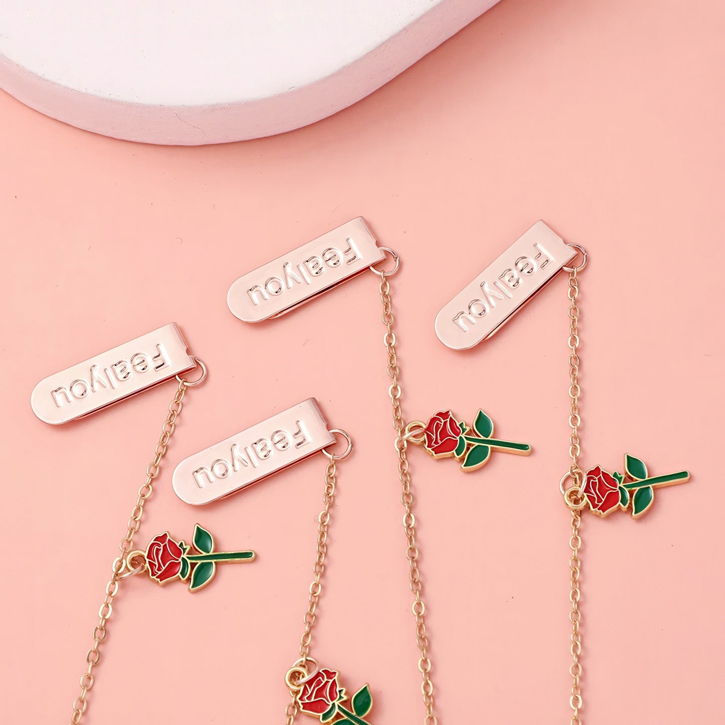 Little Prince Themed Metal Charm Bookmark