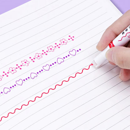 Dual-tip Curve Highlighter Pen Set