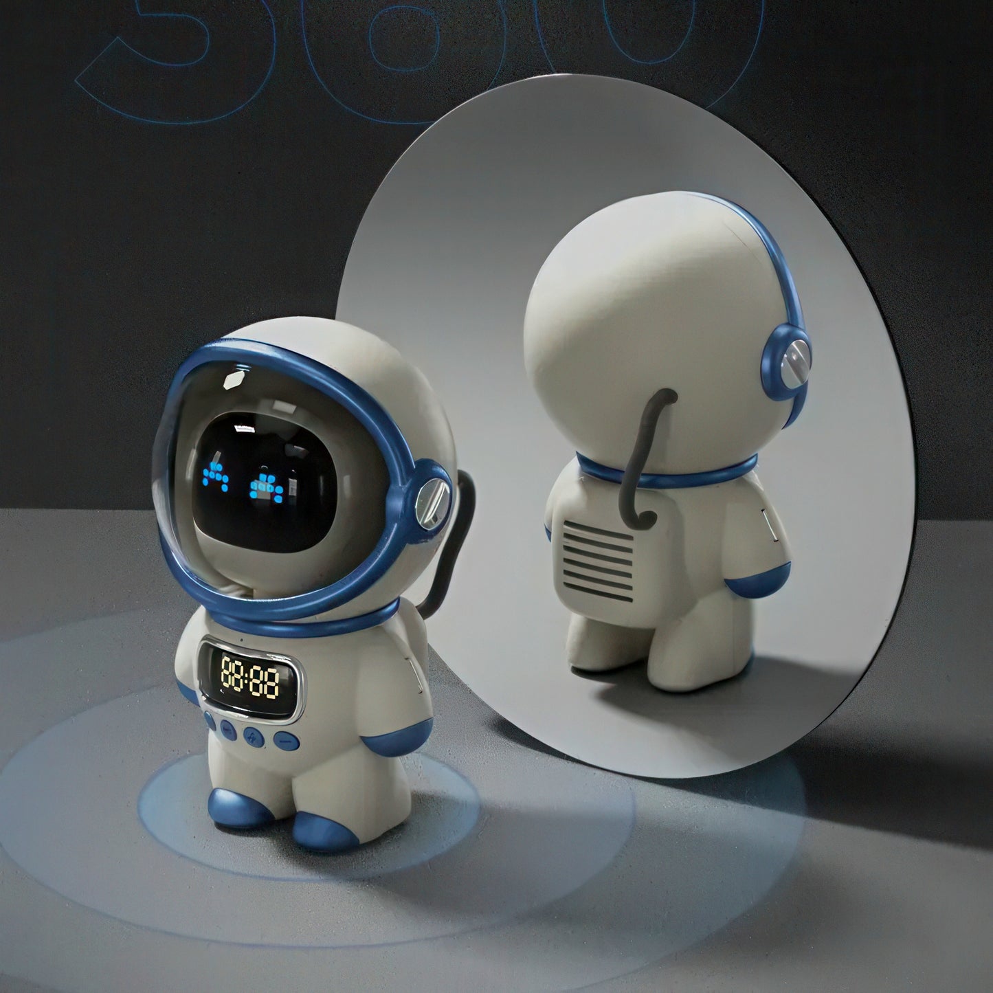 Smart Astronaut Bluetooth Speaker with Alarm Clock