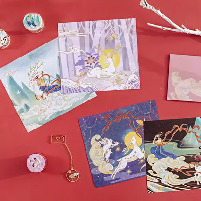 Chinese Theme Washi Tape Gift Box