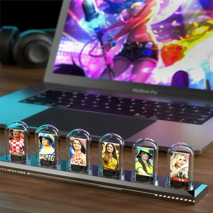 Nixie Tube Clock with Digital IPS Color Screen