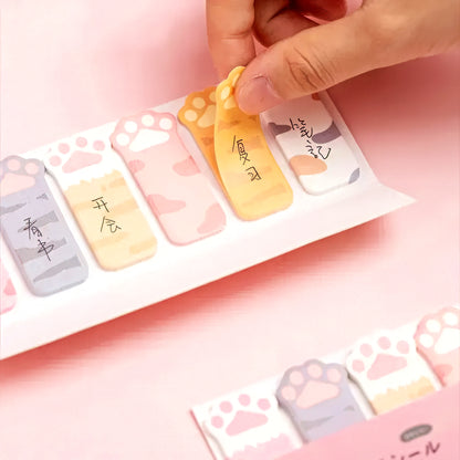 Cat Paw Sticky Index Tabs