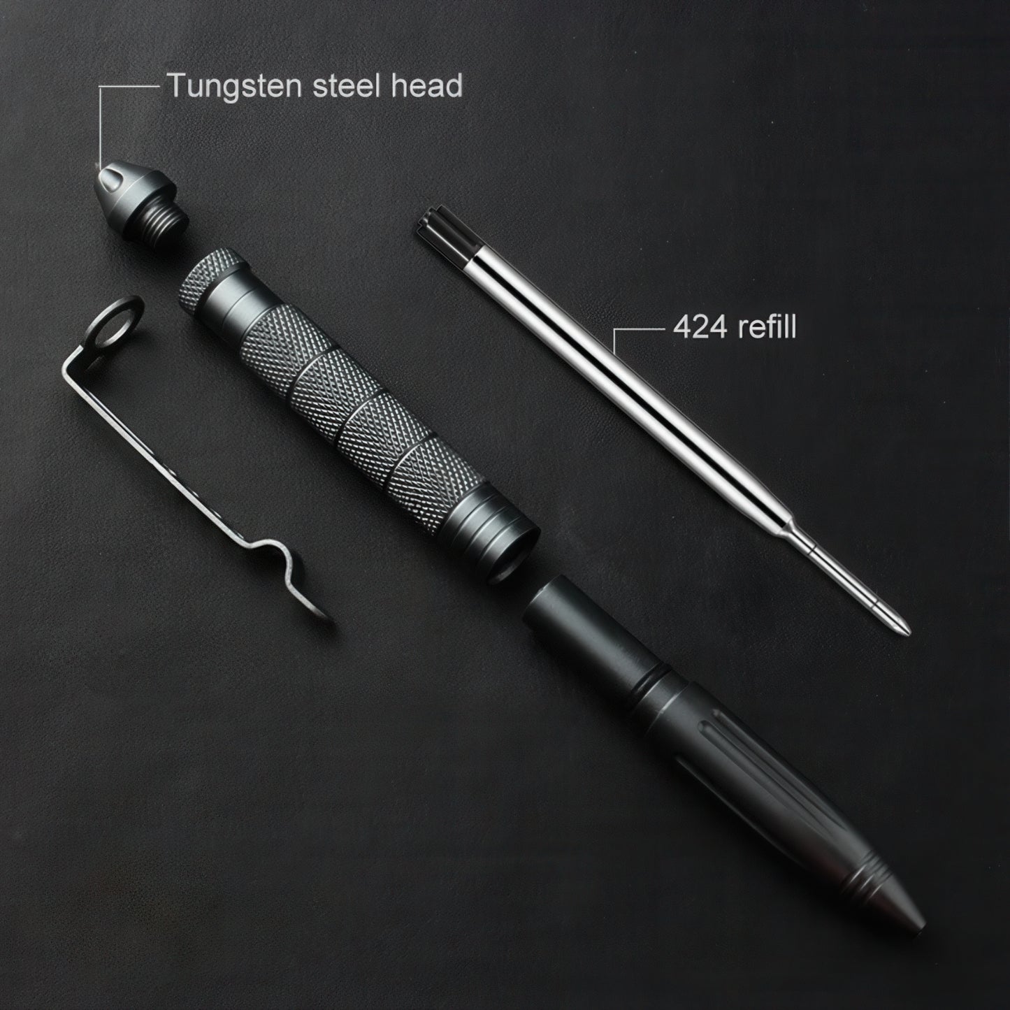 Tungsten Steel Military Tactical Pen