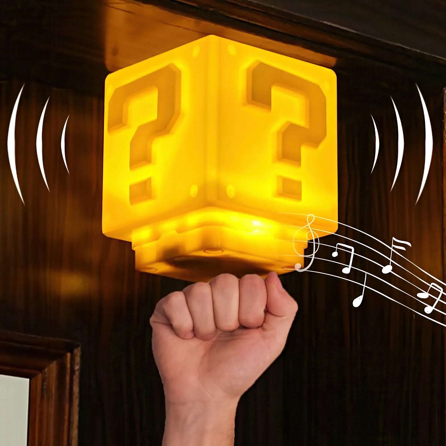 Super Mario Themed Rechargeable LED Nightlight