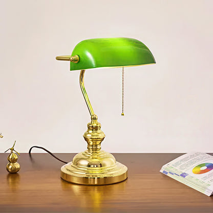 Retro Banker's Desk Lamp
