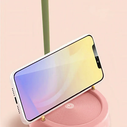 Aesthetic Flower Rechargeable LED Desk Lamp