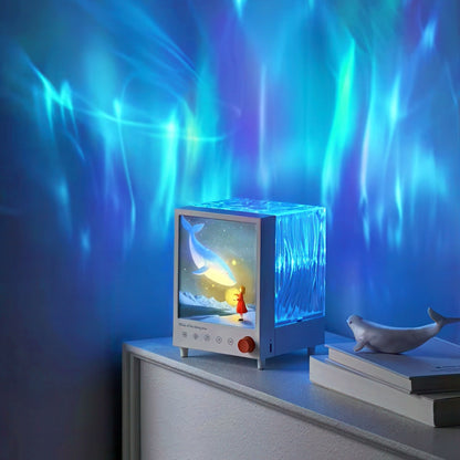 Aurora Projector Nightlight with White Noise