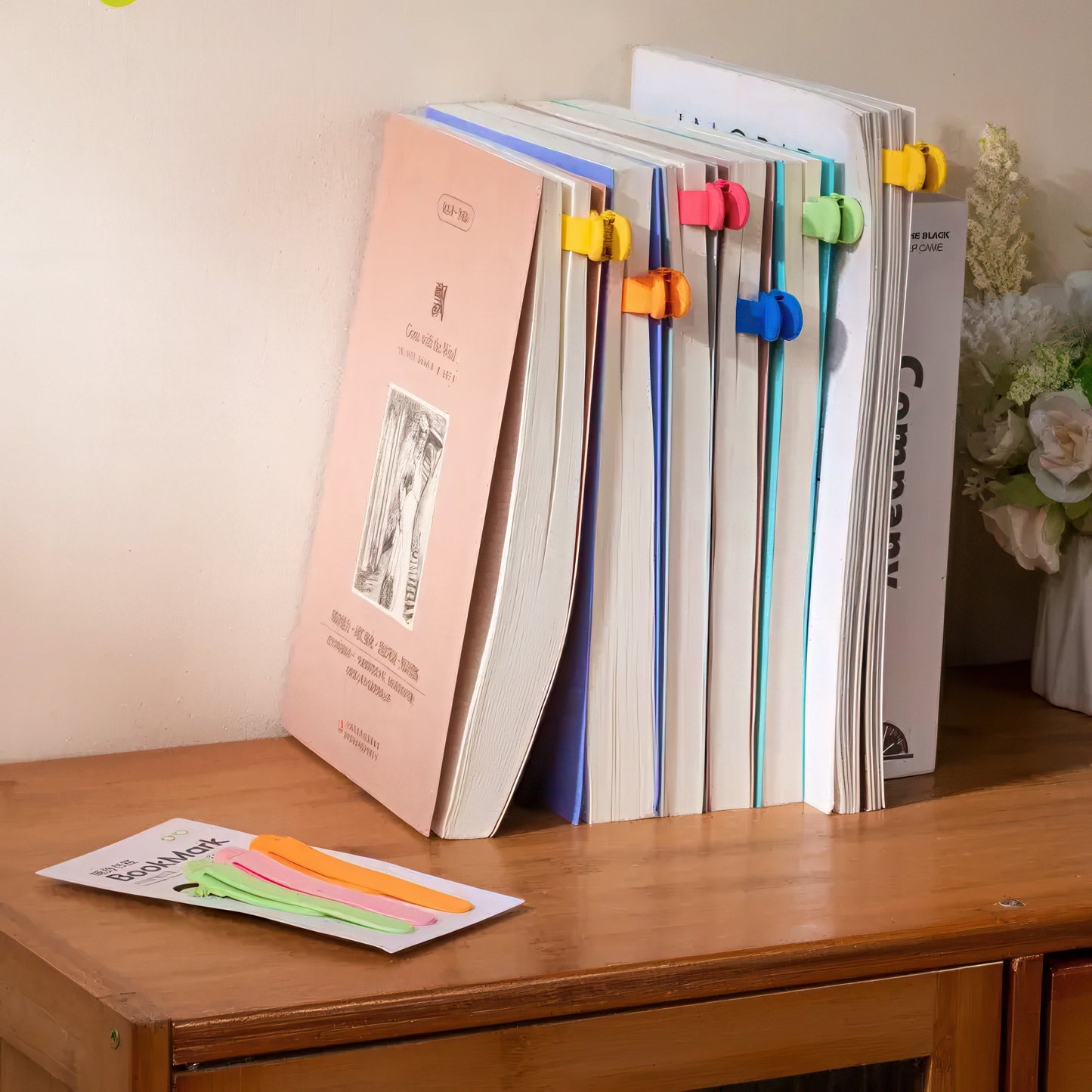 Colorful Smart Silicone Bookmark Set