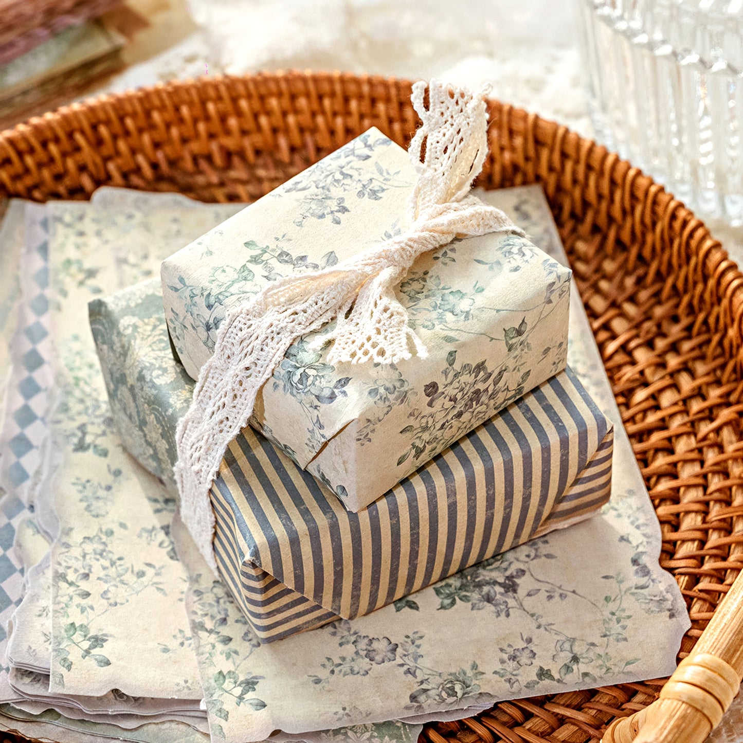 Gentle Wind Series Scrapbook Paper Set