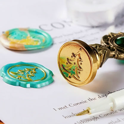 Vintage Styled Wax Seal Stamp Set