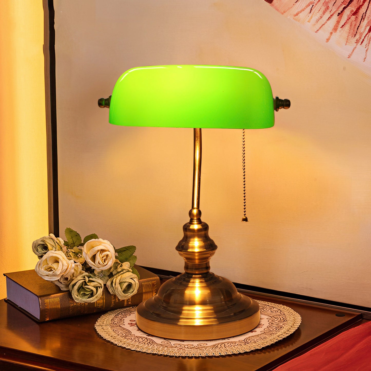 Retro Banker's Desk Lamp