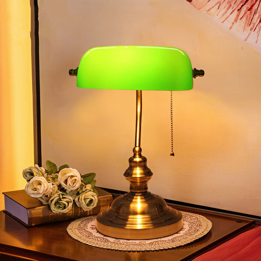 Retro Banker's Desk Lamp