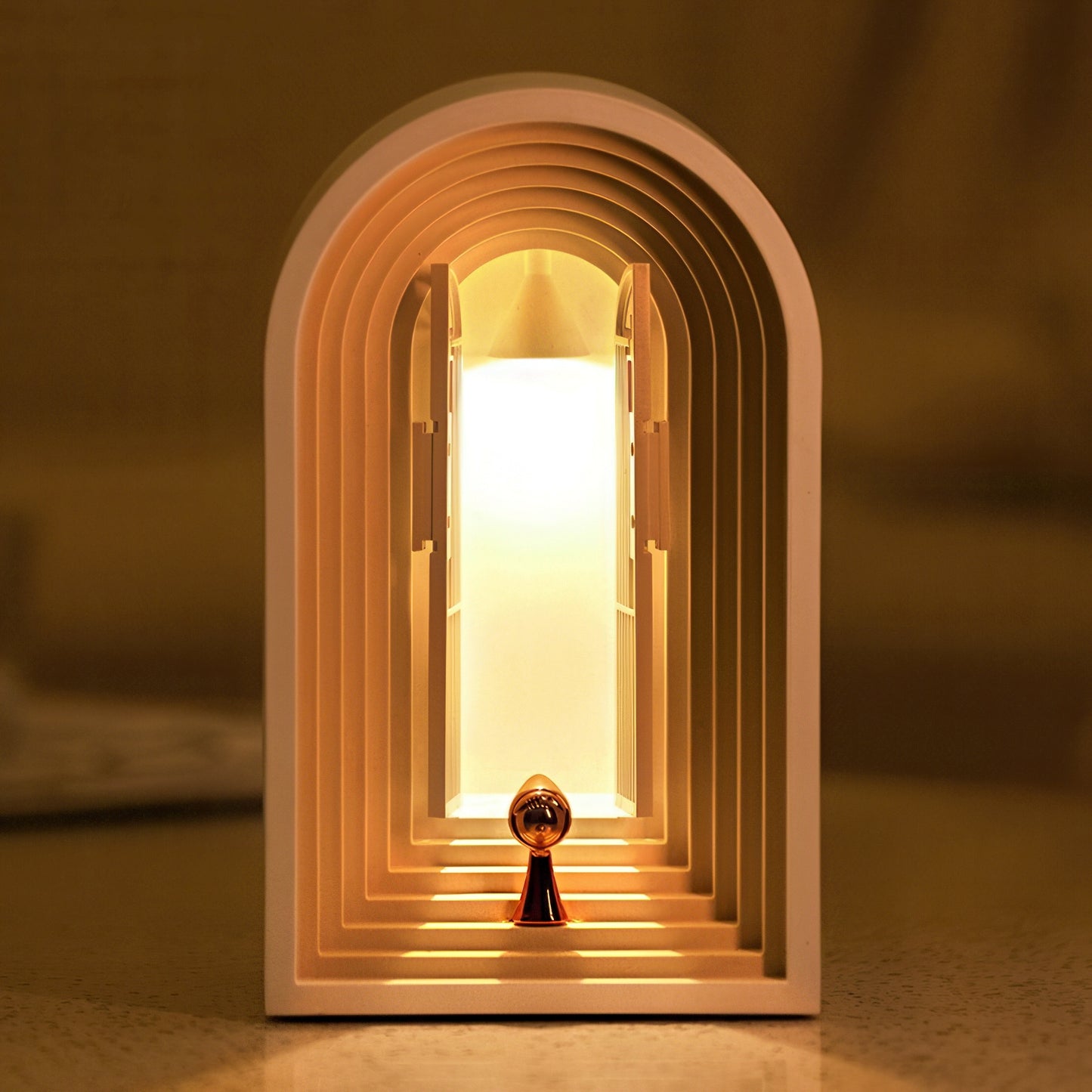 Rechargeable Nordic Style Nightlight with Bluetooth Speaker