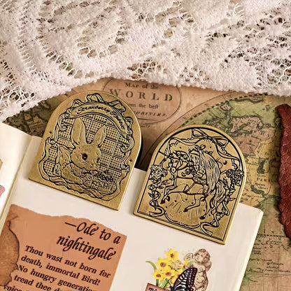 Retro Style Metal Binder Clips