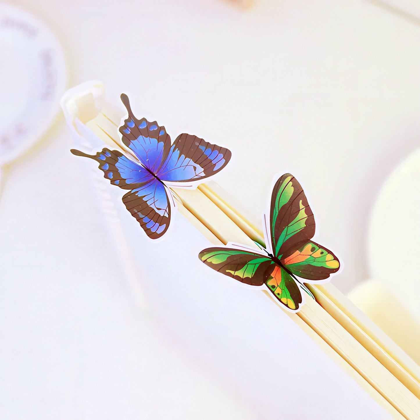 3D Butterfly Paper Bookmark