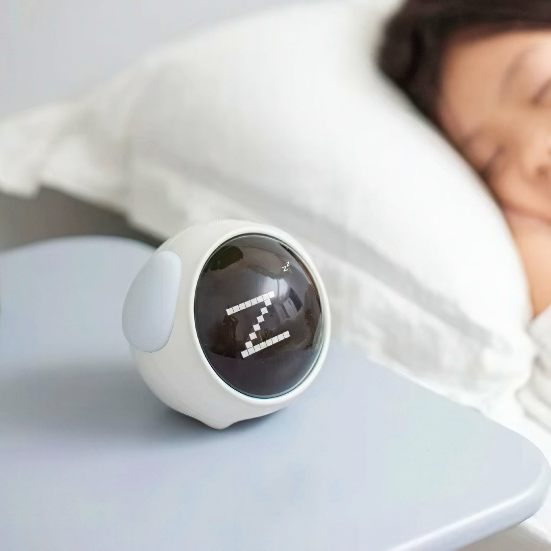 Cute Emoji Smart Alarm Clock with Nightlight