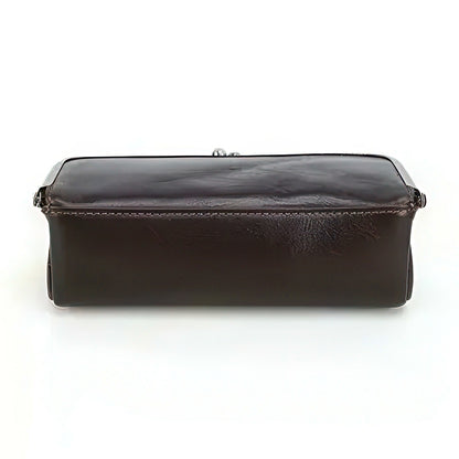 Retro Handmade Full Grain Leather Pencil Case