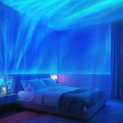 Aurora Projector Nightlight with White Noise