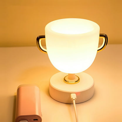 Trophy Shaped Pen Holder with Nightlight