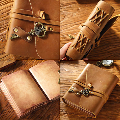 Retro Cowhide Handmade Thick Journal
