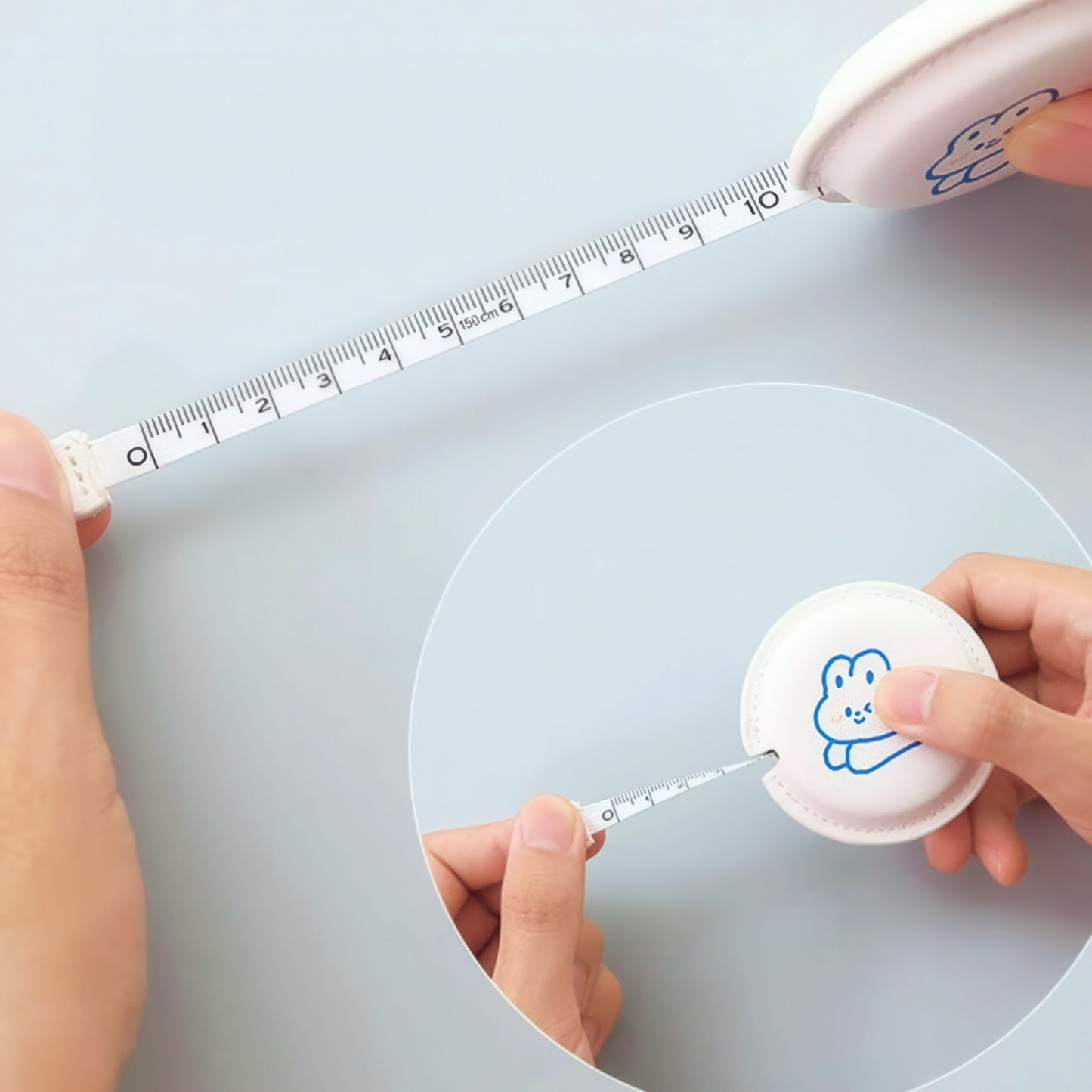 Cute Mini Retractable Tape Measure