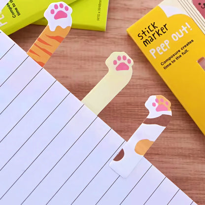 Cute Animals Peeping Out Sticky Index Tabs