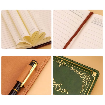 A5 Vintage Style Notebook with Combination Lock