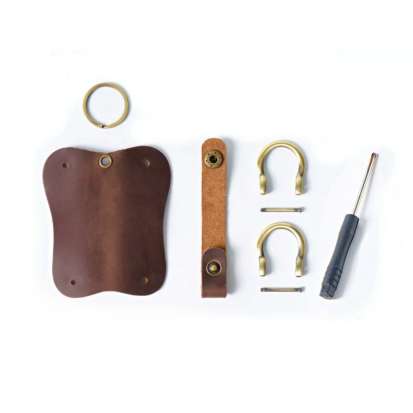 Dyed Cowhide Key Organizer