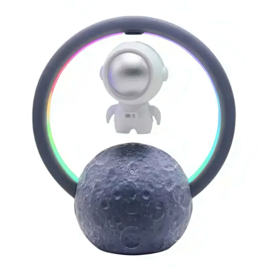 Floating Astronaut Bluetooth Speaker with Ambient Lighting