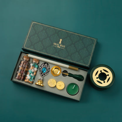 Vintage Styled Wax Seal Stamp Set