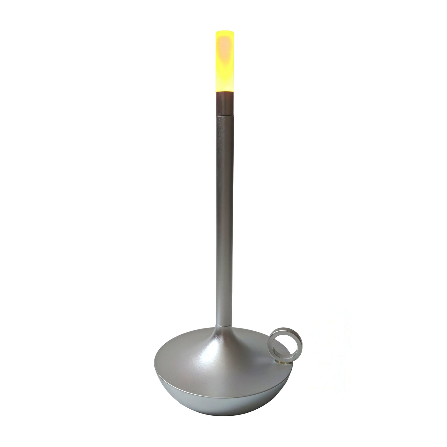 Rechargeable LED Table Lamp with Vintage Candle Design