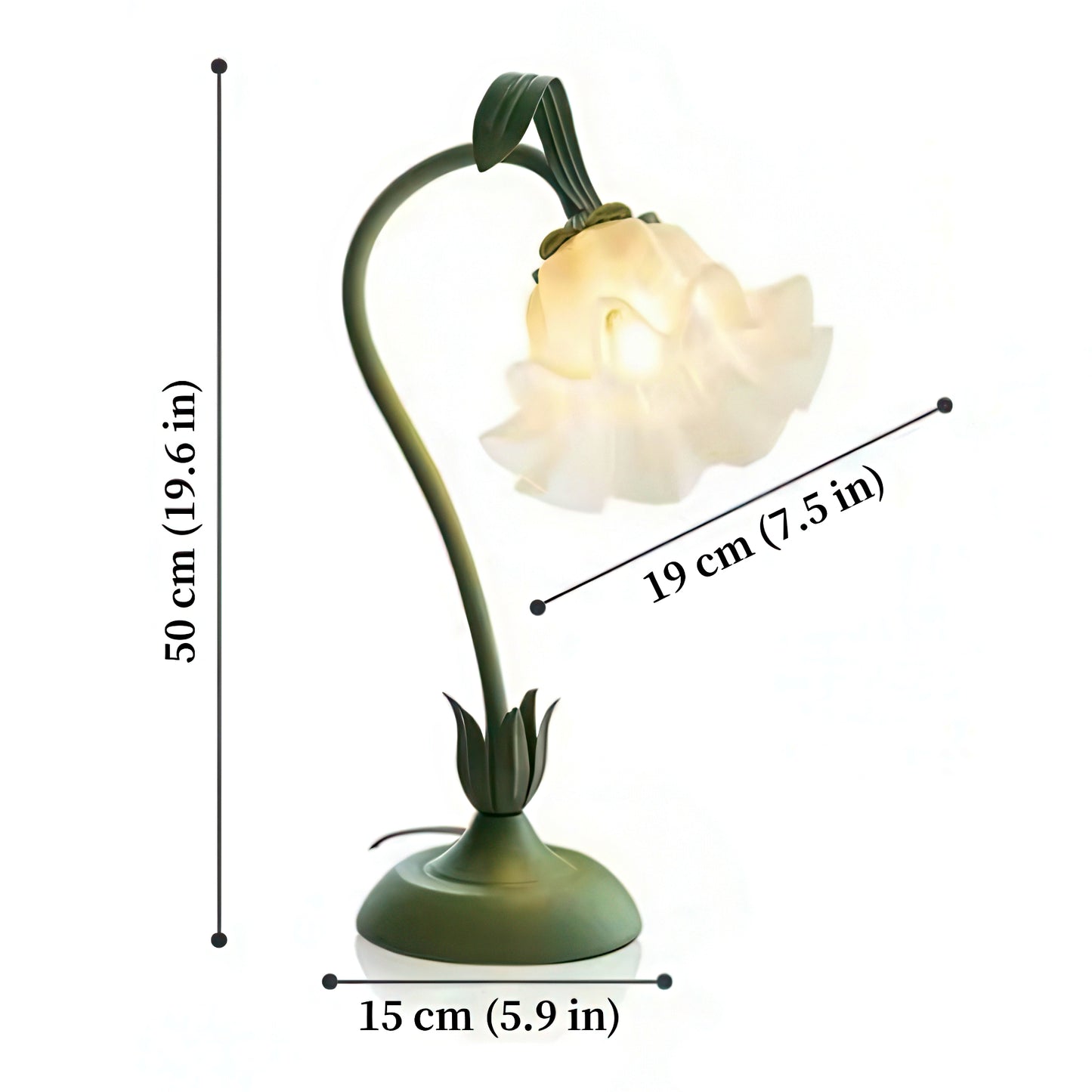 Romantic Flower Shaped Desk Lamp