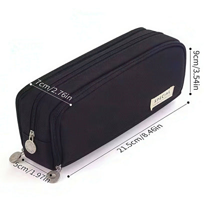 Large Capacity Macaron Color Pencil Case