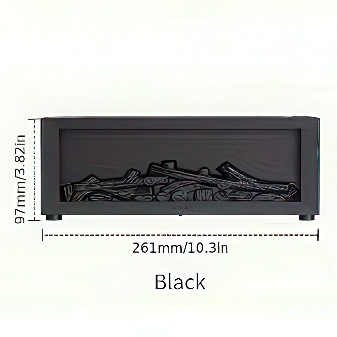 3D Fireplace Humidifier with Ambient Lighting