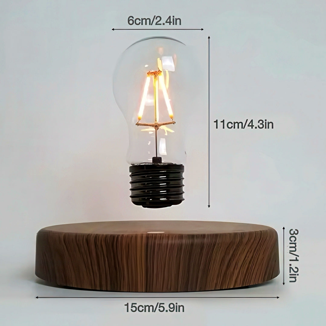 Floating LED Bulb Table Lamp