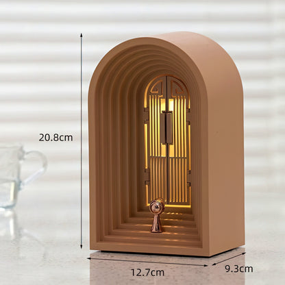 Rechargeable Nordic Style Nightlight with Bluetooth Speaker