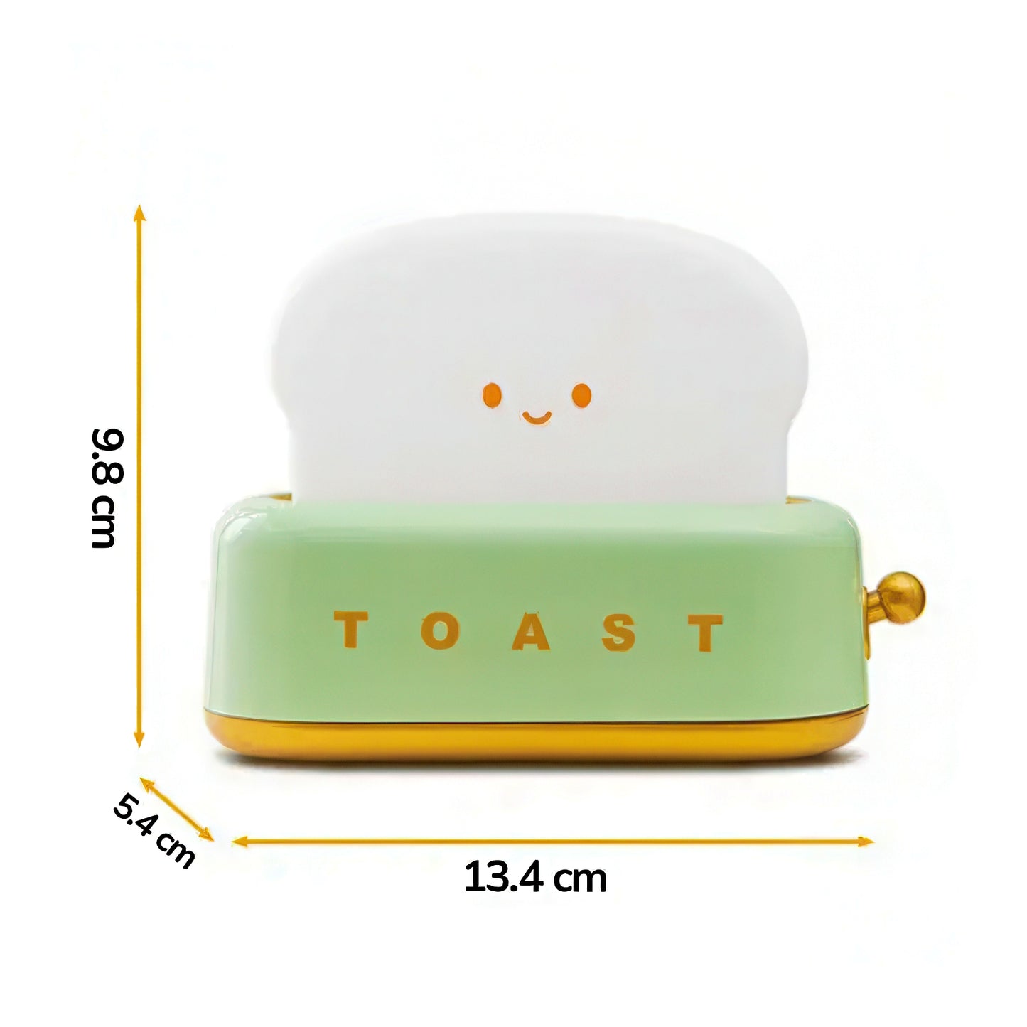 Cute Toaster Shaped Dimmable Nightlight