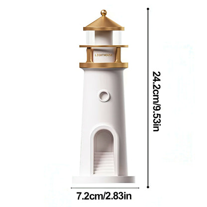 Lighthouse Rechargeable Nightlight with Moon Projector