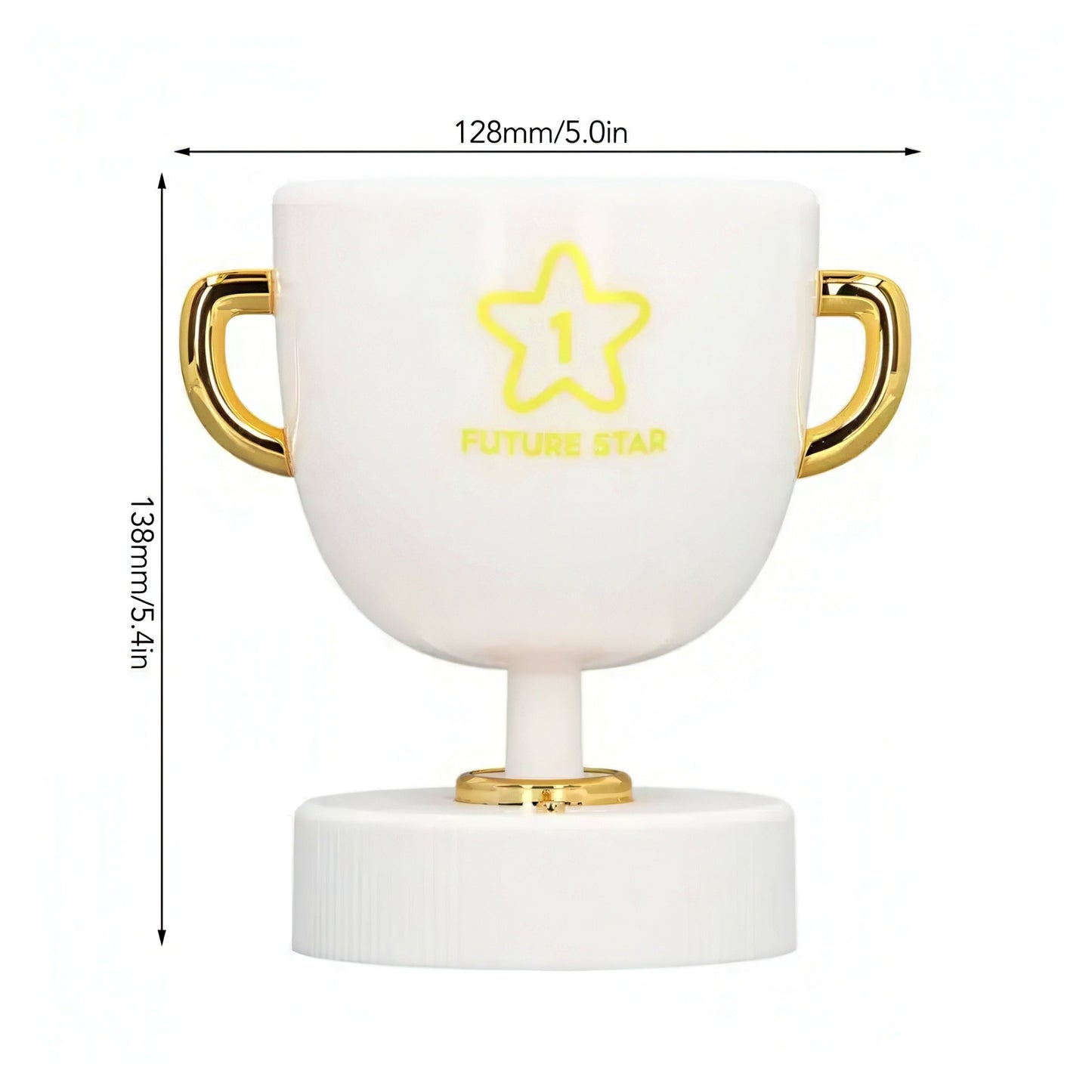 Trophy Shaped Pen Holder with Nightlight