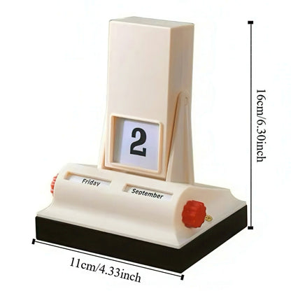 Retro Perpetual Flip Desk Calendar